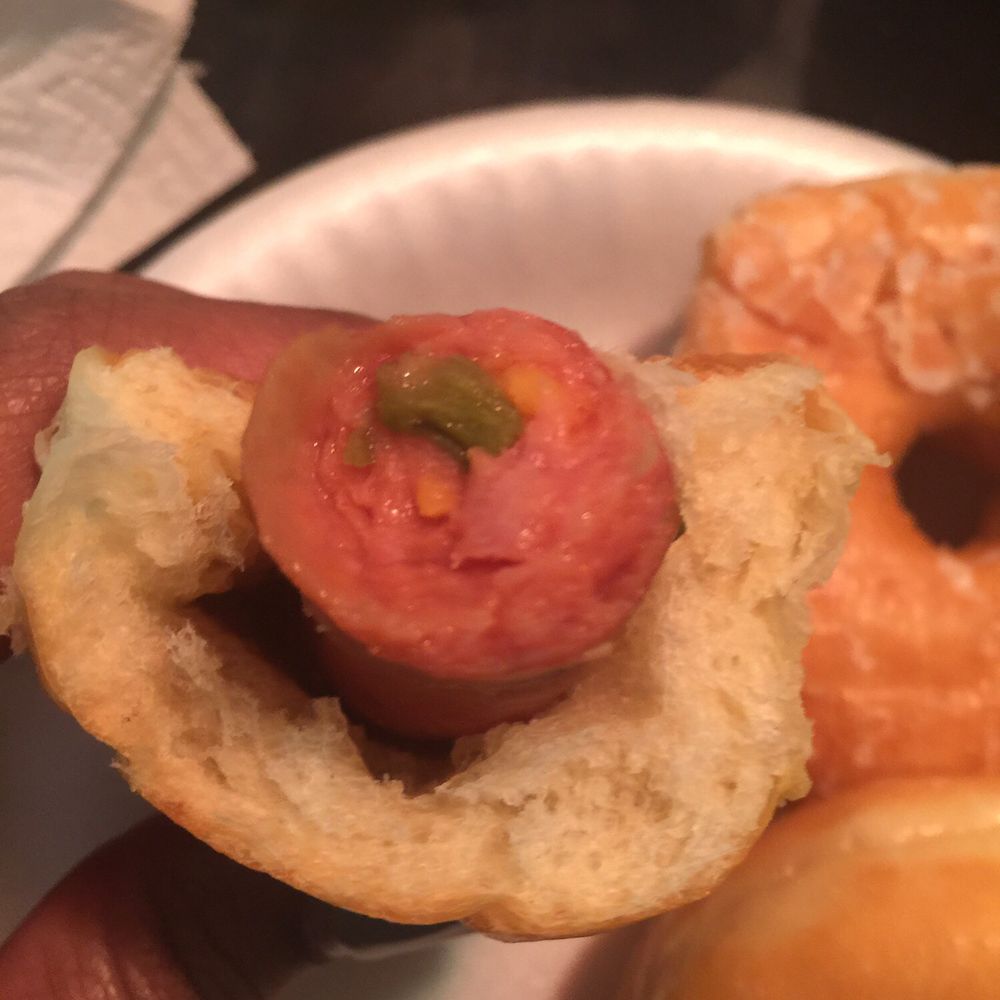 Friendly Donuts - Jalapeño sausage kolache ( I was hungry ) lol! - Donuts Near Me - Houston, Texas Friendly Donuts - Jalapeño sausage kolache ( I was hungry ) lol! - Donuts Near Me - Houston, Texas