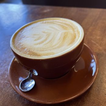 Blue Dot Cafe and Coffee Bar - Cappuccino at Blue Dot Cafe and Coffee Bar in Alameda. - Breakfast & Brunch Near Me - Alameda, California