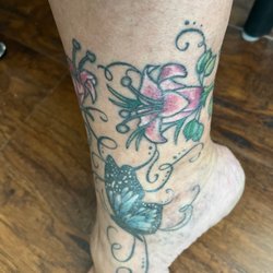 Indigenous Ink - Updated leg tattoo!
