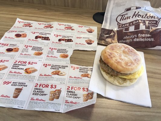 Menu photo 2 Tim Hortons Meadville, PA