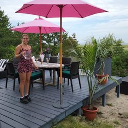 The Beachside Bistro - Special table on the deck, request can be put in over the phone by speaking to Juan the manager.