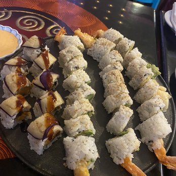 Takara 14 - Shrimp Tempura Roll eggplant roll - Japanese Near Me - Washington, DC, District of Columbia Takara 14 - Shrimp Tempura Roll eggplant roll - Japanese Near Me - Washington, DC, District of Columbia