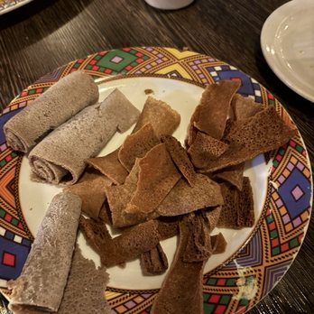 Addis Nola - Injera bread and chips! Delicious! - Ethiopian Near Me - New Orleans, Louisiana Addis Nola - Injera bread and chips! Delicious! - Ethiopian Near Me - New Orleans, Louisiana