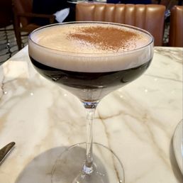 The Go Time, a well-balanced espresso martini. The Go Time, a well-balanced espresso martini.