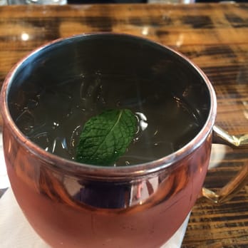 Jersey Spirits Distilling - The Moscow mule. The recipe is on their site but you gotta go to their location to drink out of this cool copper mug - Distilleries Near Me - Fairfield, New Jersey Jersey Spirits Distilling - The Moscow mule. The recipe is on their site but you gotta go to their location to drink out of this cool copper mug - Distilleries Near Me - Fairfield, New Jersey