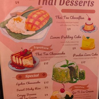Chiang Mai Thai Cookhouse - Dessert menu - Thai Near Me - McLean, Virginia Chiang Mai Thai Cookhouse - Dessert menu - Thai Near Me - McLean, Virginia
