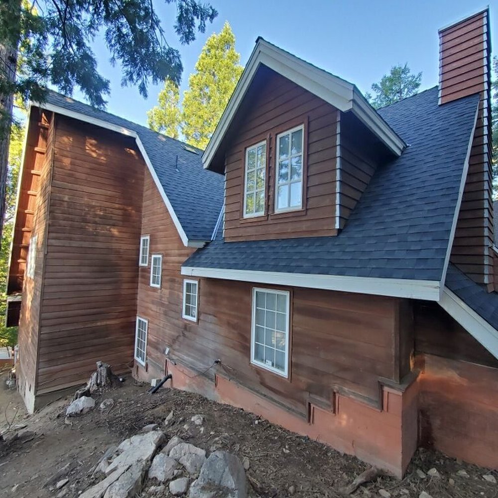 Arrowhead Roofing - Photo of a portion of the completed job. Everything was done to perfection with a focus on details. - Roofing Near Me - Twin Peaks, California Arrowhead Roofing - Photo of a portion of the completed job. Everything was done to perfection with a focus on details. - Roofing Near Me - Twin Peaks, California