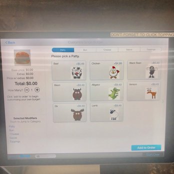 Tony Beef - Touch screen displays takes your order. So cool! - Burgers Near Me - Galloway, New Jersey