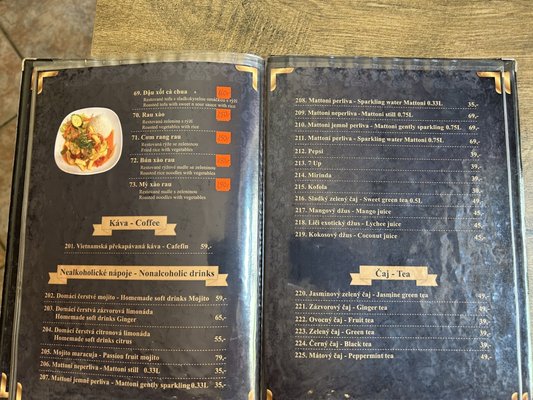 Menu photo 3 Van's Pho Praha 3, PR Menu photo 3 Van's Pho Praha 3, PR