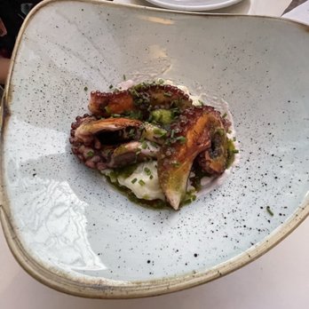 Azul Madera - The octopus appetizer, best octopus I've had by far! - Seafood Near Me - San Miguel de Cozumel, ROO Azul Madera - The octopus appetizer, best octopus I've had by far! - Seafood Near Me - San Miguel de Cozumel, ROO