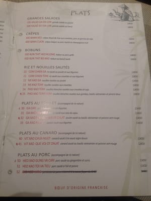 Menu photo 6 Le Cô-Dô Huê Lille, 59