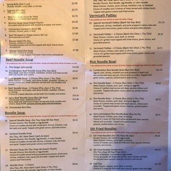 Pho Ginger - Menu - Vietnamese Near Me - Albuquerque, New Mexico