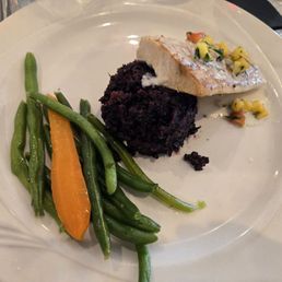 My grilled fish dish for lunch