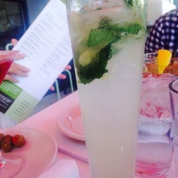 Not Your Average Joe's - Reston - cucumber mint spritzer - New American Near Me - Reston, Virginia