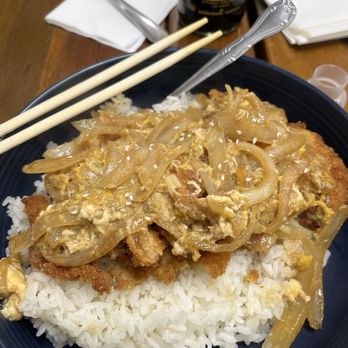 Japon Bistro - Chicken katsudon - was SO delicious! - Desserts Near Me - Lincoln, Nebraska Japon Bistro - Chicken katsudon - was SO delicious! - Desserts Near Me - Lincoln, Nebraska