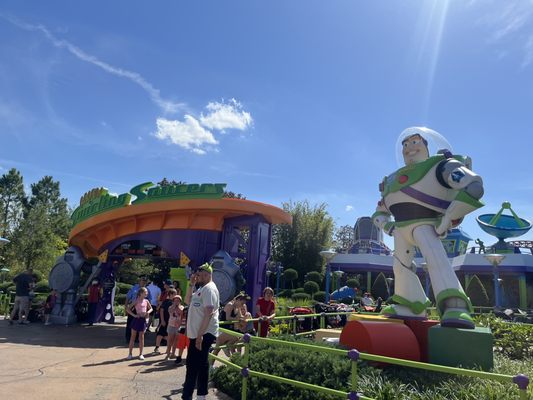 Alien Swirling Saucers by null
