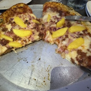 Main Street Romeo Kitchen + Bar - Preach fest pizza was not good. I'll stick with pineapple. These peaches were not ripe and just did not do anything for Me. - New American Near Me - Romeo, Michigan Main Street Romeo Kitchen + Bar - Preach fest pizza was not good. I'll stick with pineapple. These peaches were not ripe and just did not do anything for Me. - New American Near Me - Romeo, Michigan