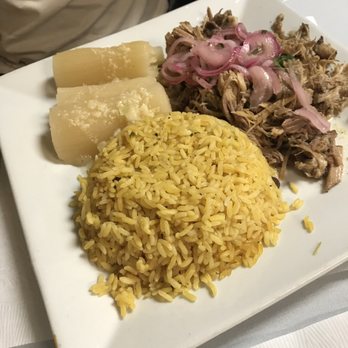 La Isla Restaurant - Yellow rice, Yuca, and lechon asado - Cuban Near Me - Hoboken, New Jersey La Isla Restaurant - Yellow rice, Yuca, and lechon asado - Cuban Near Me - Hoboken, New Jersey