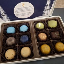 Charlotte Truffles - Early present from my cuzzy. She said I could eat it already. Yay ahahaa!