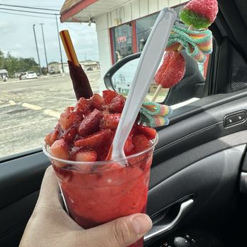 Paleteria Bartolito De Jalisco - Fresa and chamoy that's delicious! - Ice Cream & Frozen Yogurt Near Me - Universal City, Texas Paleteria Bartolito De Jalisco - Fresa and chamoy that's delicious! - Ice Cream & Frozen Yogurt Near Me - Universal City, Texas