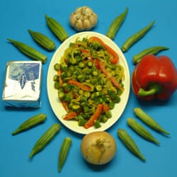 Indiaas Tandoori - Okra Indiaas groenten www.indiaasrestaurantheerlen.nl
