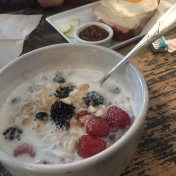 Persephone Bakery - Porridge - Quinoa with berries, granola, coconut, and almond milk. Yum! - Bakeries Near Me - Wilson, Wyoming Persephone Bakery - Porridge - Quinoa with berries, granola, coconut, and almond milk. Yum! - Bakeries Near Me - Wilson, Wyoming