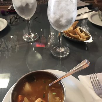 Thai Spice - Complementary house vegetable soup - Thai Near Me - Corpus Christi, Texas
