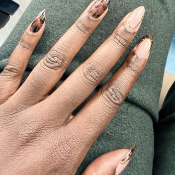 TY Beauty Lounge - Gel x nails, medium length done by Andy - Nail Salons Near Me - Pembroke Pines, Florida TY Beauty Lounge - Gel x nails, medium length done by Andy - Nail Salons Near Me - Pembroke Pines, Florida