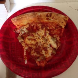 Papa Johns Pizza - I had the lunch special. 2 slices. 1 bread stick, & a can of soda.