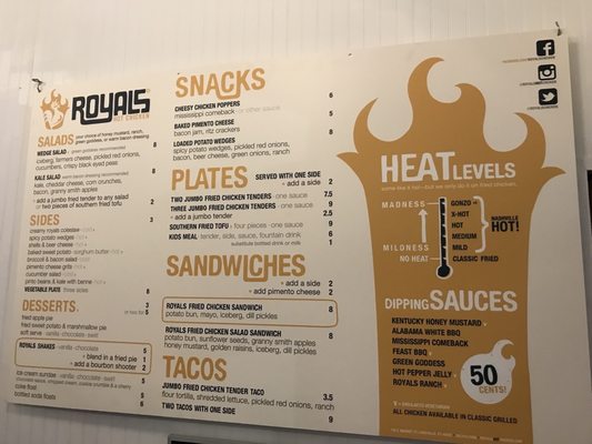 Menu photo 8 Royals Hot Chicken Louisville, KY