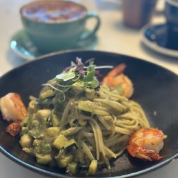 Thai curry seafood linguine Thai curry seafood linguine