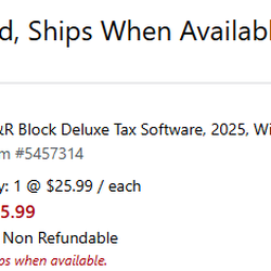 Office Depot - How can a software download be backordered????