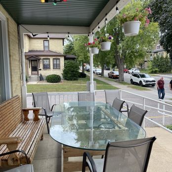 Neil's Wine House - Outside patio seating - New American Near Me - PORTAGE, Wisconsin Neil's Wine House - Outside patio seating - New American Near Me - PORTAGE, Wisconsin