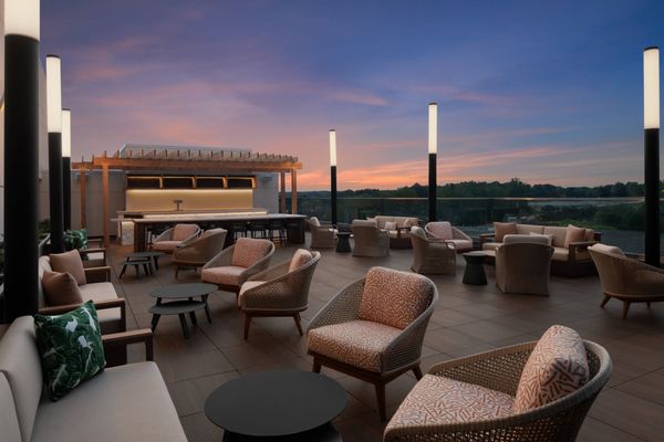 Overstory Rooftop Bar by null