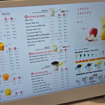 Alittle Tea - Menu - Bubble Tea Near Me - Diamond Bar, California