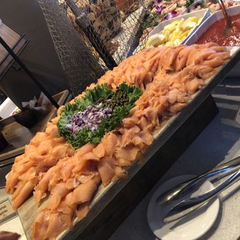 Cafe Florian - Smoked salmon station - Breakfast & Brunch Near Me - Foster City, California