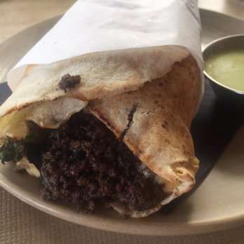 Nuba in Yaletown - Lamb Hushwie Pita Wrap - Lebanese Near Me - Vancouver, British Columbia Nuba in Yaletown - Lamb Hushwie Pita Wrap - Lebanese Near Me - Vancouver, British Columbia