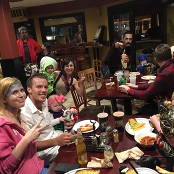 Gina's Pizza - Annual Gathering at Ginas before Oak St Trick or Treating //Halloween 2016 // CiaoBellaWeddingPlanning.com // The Real OC Wedding Planner - Italian Near Me - Laguna Beach, California