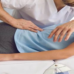 Sam Salas ,DC - Chiropractic & Acupuncture - Low back adjustment for back pain stiffness and sciatica.