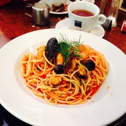 Pasticcio - Mixed seafood spaghetti