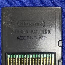 real Nintendo cartridge