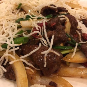 Jeng Chi - Mongolian Beef - tender Beef not much sauce or flavor - Bakeries Near Me - Richardson, Texas