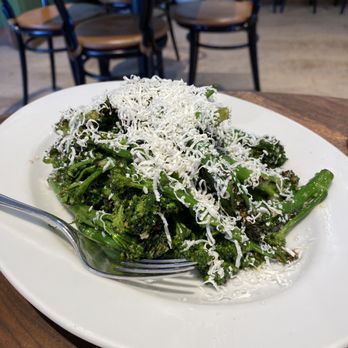 Bettina - Broccolini was full of delicious lemony flavor and char grilled perfectly. - Pizza Near Me - Santa Barbara, California Bettina - Broccolini was full of delicious lemony flavor and char grilled perfectly. - Pizza Near Me - Santa Barbara, California