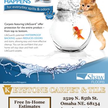 Keystone Carpet & Tile - Life Happens/Life Guard Carpets - Carpeting Near Me - Omaha, Nebraska