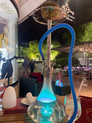 Hookah bar at Aura by null
