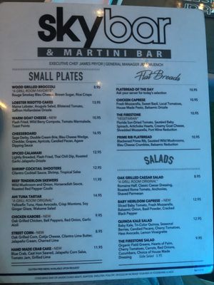 Menu photo 5 Skybar Fort Myers, FL Menu photo 5 Skybar Fort Myers, FL