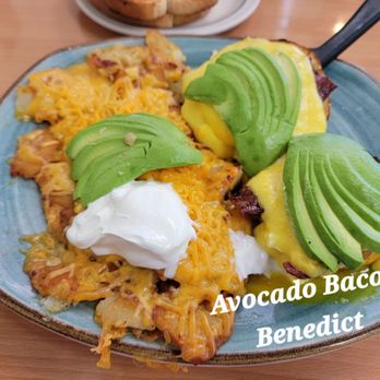 Country Kitchen - Avocado & Bacon Benedict - Breakfast & Brunch Near Me - Long Beach, California