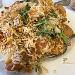 Nawab Grill & Restaurant - Vegetable Biryani - don't get this