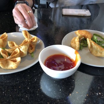 Pho Bom, Vietnamese, Noodle & Grill - Crab Cheese Wontons and Pot Stickers - Vietnamese Near Me - Denver, Colorado Pho Bom, Vietnamese, Noodle & Grill - Crab Cheese Wontons and Pot Stickers - Vietnamese Near Me - Denver, Colorado