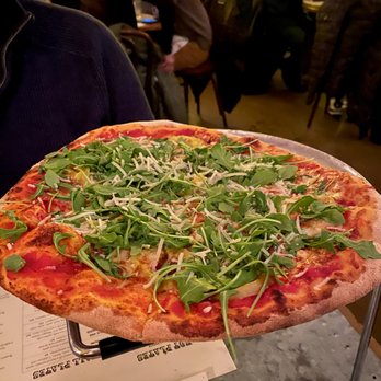 Ottava Via - RUCOLINA PIZZA
Aged provolone, Serrano ham, arugula, farm egg, pepperoncini - Pizza Near Me - Detroit, Michigan Ottava Via - RUCOLINA PIZZA
Aged provolone, Serrano ham, arugula, farm egg, pepperoncini - Pizza Near Me - Detroit, Michigan